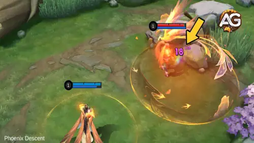 Zetian's Phoenix Descent — place the spirit first, then chain your damage through it