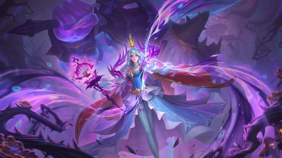 Vexana Twisted Fairytale skin splash art MLBB