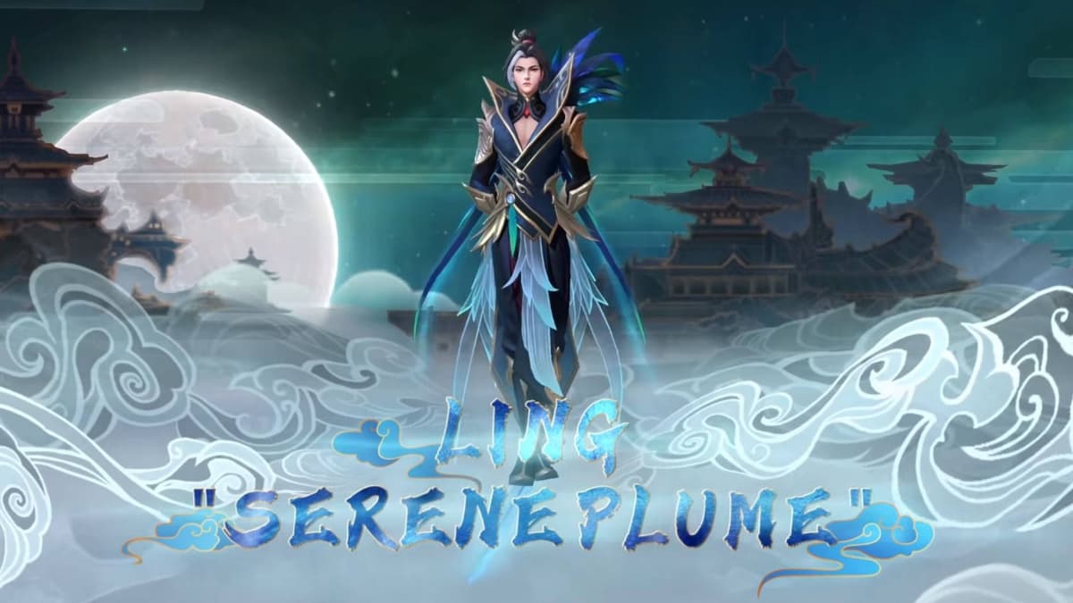 Ling Serene Plume collector skin from MLBB