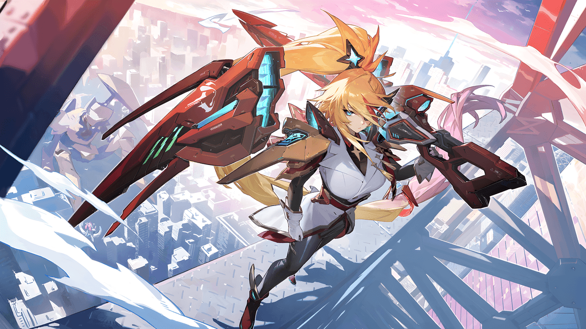 Lesley Aspirant skin splash art full HD MLBB landscape