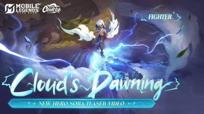 Sora Cloud's Dawning teaser Mobile Legends dual-form fighter