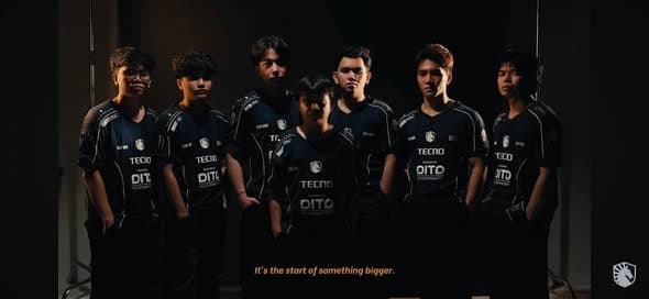 Team Liquid PH MPL PH Season 17 roster reveal banner featuring the full squad lineup for S17