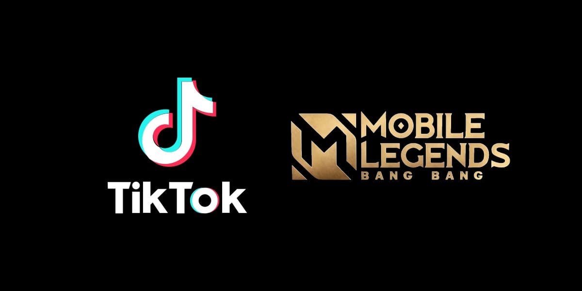  Mobile Legends Bang Bang and Tiktok, used to represent MLBB content creation on TikTok