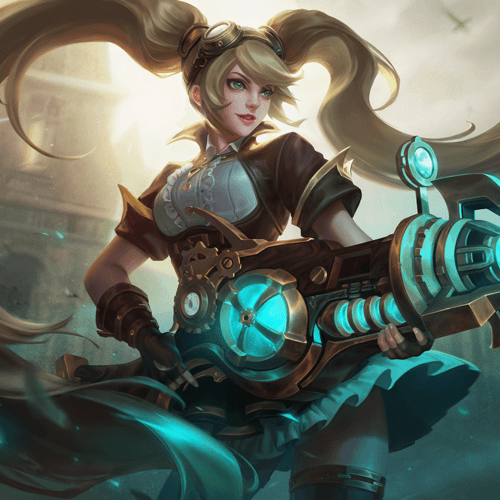 Layla the Energy Gunner MLBB marksman hero splash art