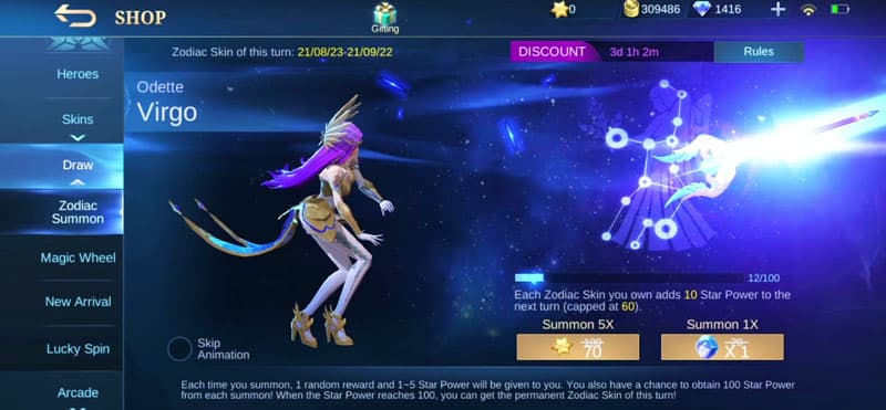 All 13 MLBB Zodiac skins collection promotional wallpaper HD featuring every zodiac hero