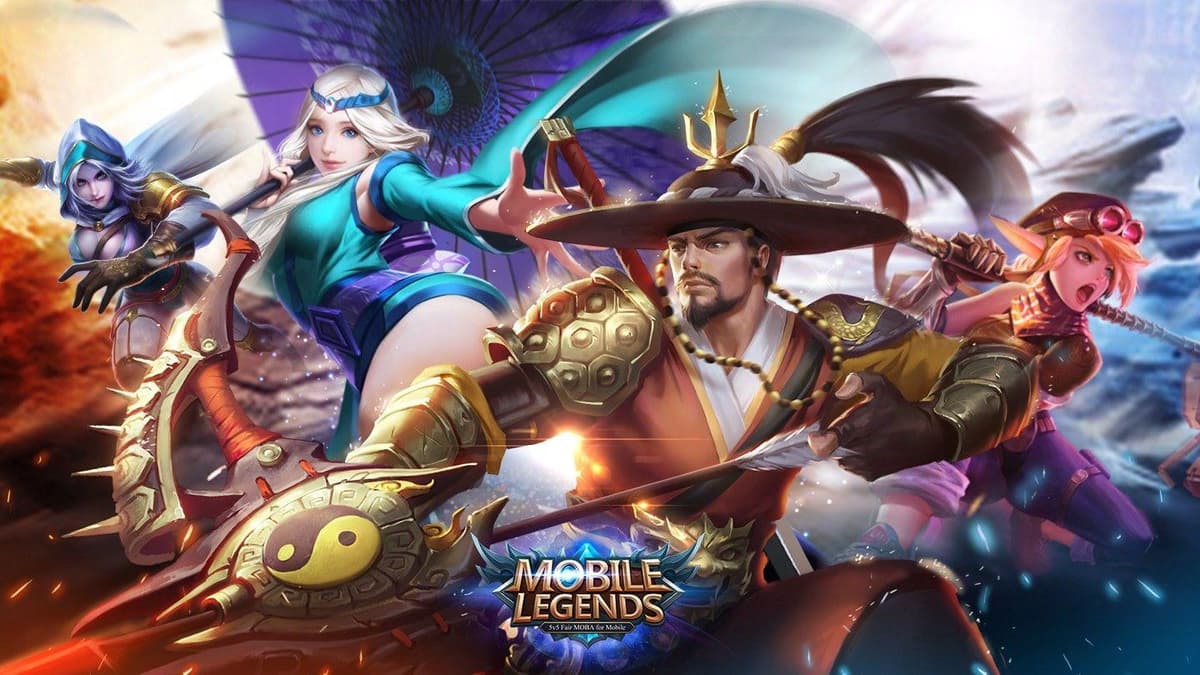 Mobile Legends Bang Bang hero squad splash art wide wallpaper